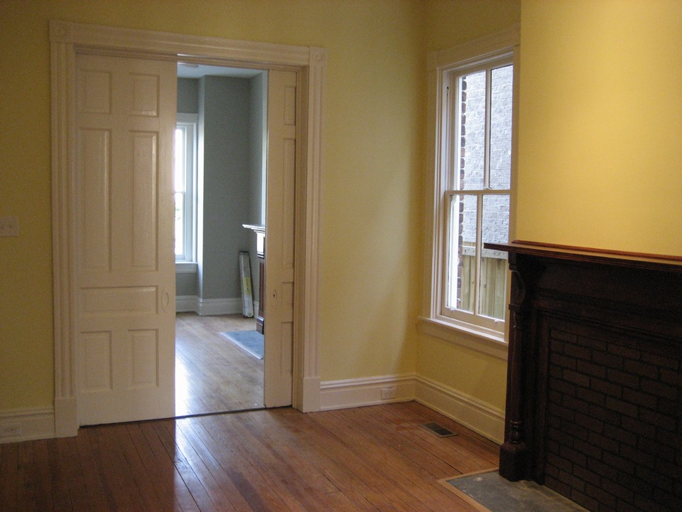 living space and second bedroom